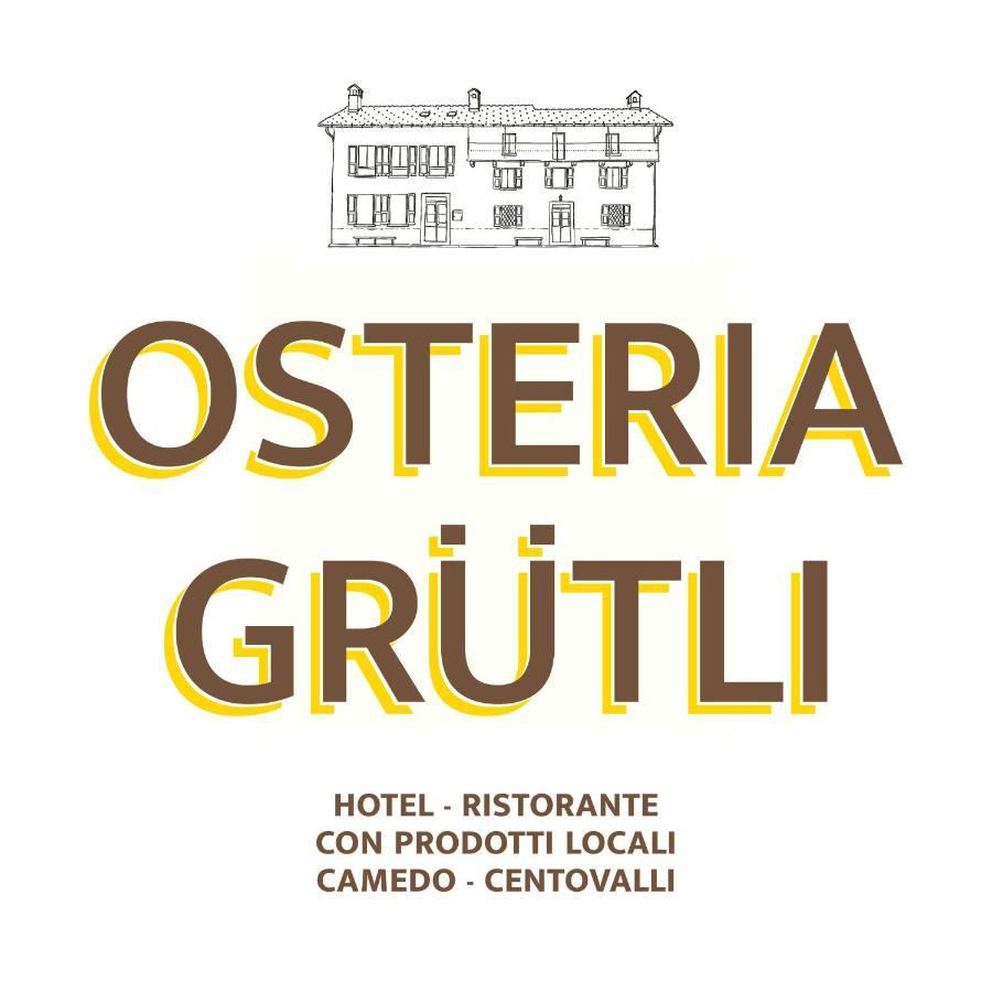Osteria Gruetli Con Alloggio Borgnone Exteriör bild