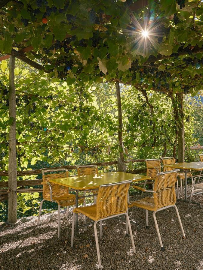 Osteria Gruetli Con Alloggio Borgnone Exteriör bild
